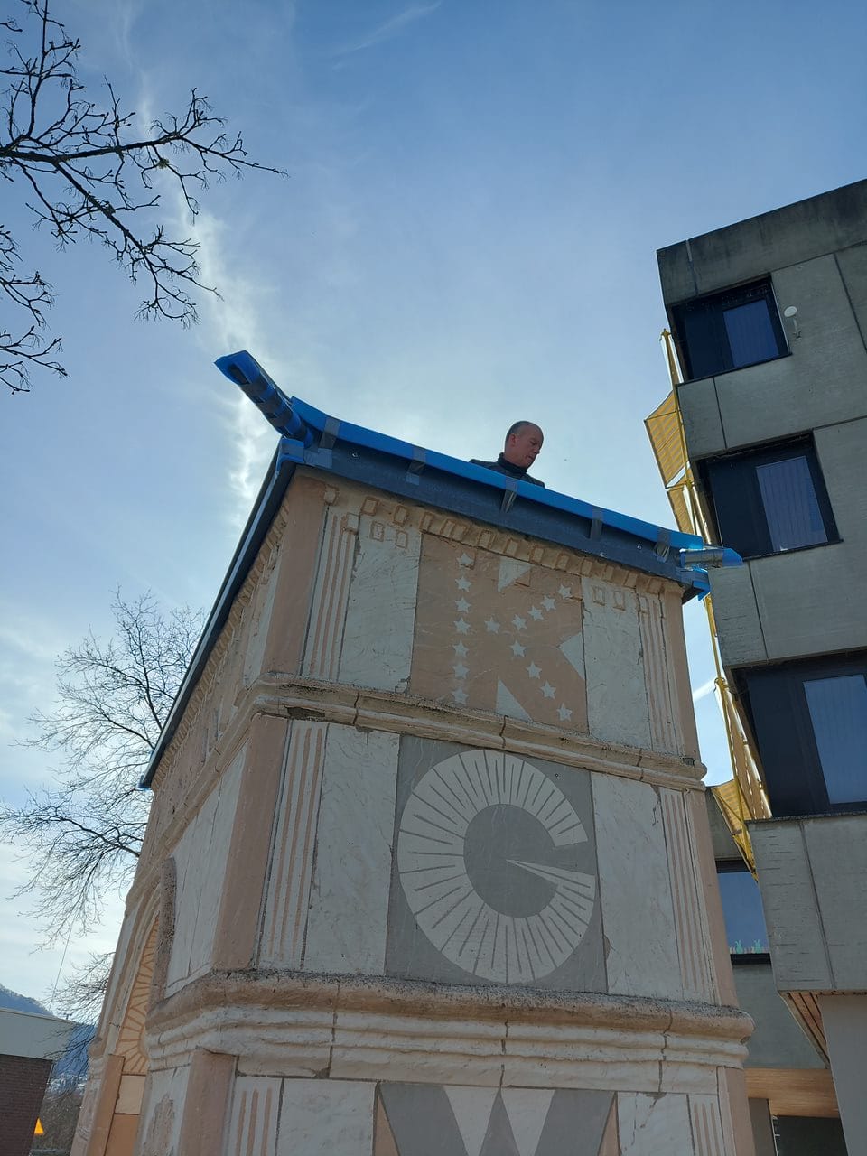 Hausmeister Matthias Mayer